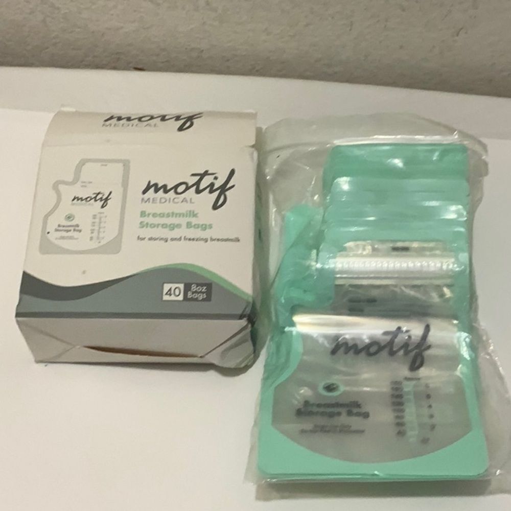 New motif women's 40 women's breast milk storage bag 8 oz. G2